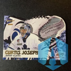 2000-01 Pacific Prism McDonald’s Glove-Side Net-Fusion #6 Curtis Joseph Die Cut